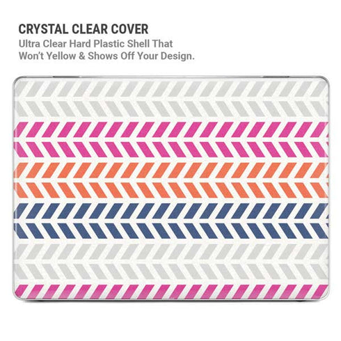 Striped Chevron MacBook Pro 14in (2021-24) Case plus Skin
